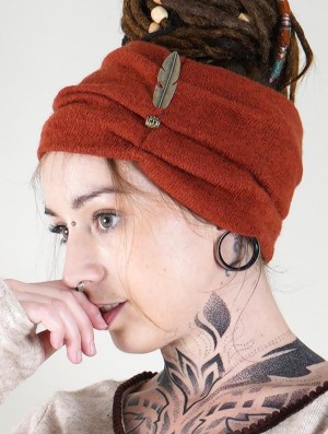 Toonzshop Aikköoz Feathered Headband Naisten Hatut Sienna | 6218BNIEF