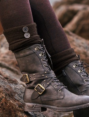 Toonzshop Delyäa Legwarmers Naisten Legwarmer Ruskea | 8065NVWLU