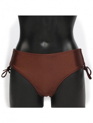Toonzshop Elani Bikini Bottom Naisten Bikini Ruskea | 6541IWMQY