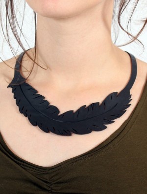 Toonzshop Feather Inner Tube Necklace Naisten Jewels | 0971MZSOC