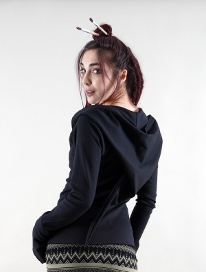 Toonzshop Jacket Dwarfhood Light "Kamini" Naisten Takit Mustat | 9517TUBFO
