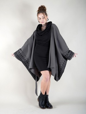 Toonzshop Melian Kimono Jacket Naisten Takit Harmaat | 2038ONBVR