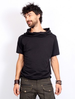 Toonzshop Moëkko T-shirt Miesten T-Paita Mustat | 9017JFOVC