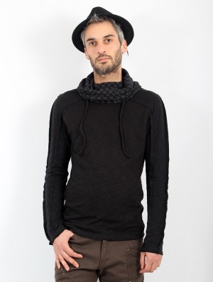 Toonzshop Psylo Hoodie "Kafiya" Miesten Huppari Mustat | 8725VQDFO