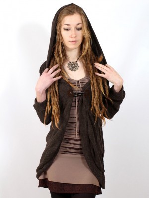 Toonzshop Thin Shandili Cardigan Naisten Neuletakki Suklaa | 7420CJBLP